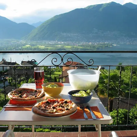 Mit Fantastischem Panoramablick Apartament Gambarogno